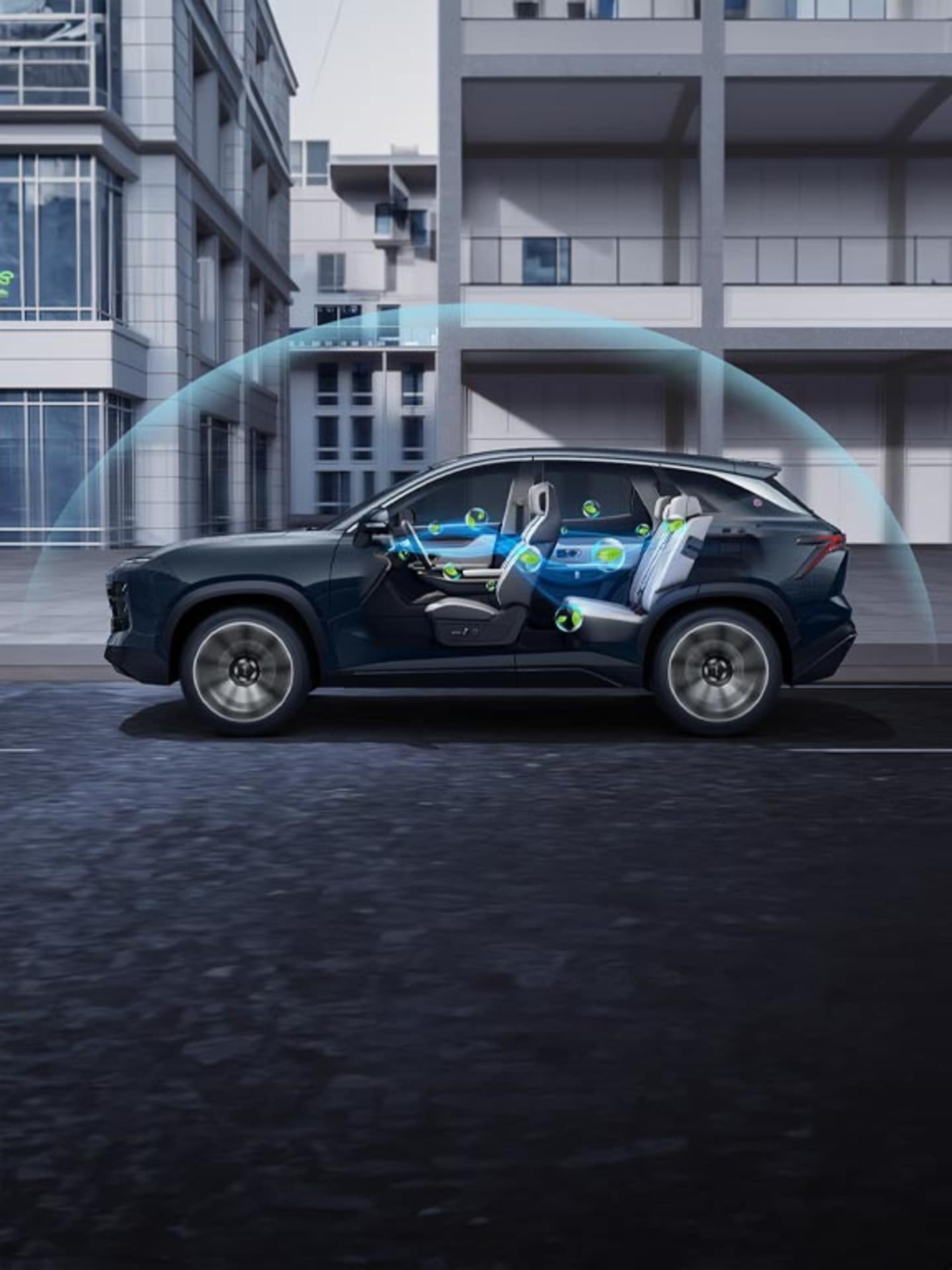 CN95 air filter system in the Jetour Dashing, a highly rated best fuel efficient SUV