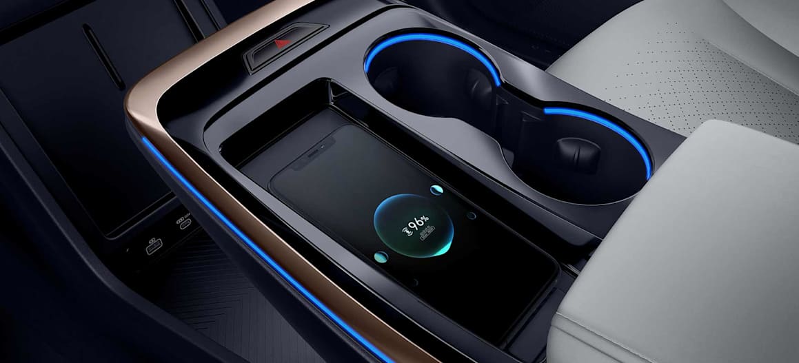 dashing wireless charging
