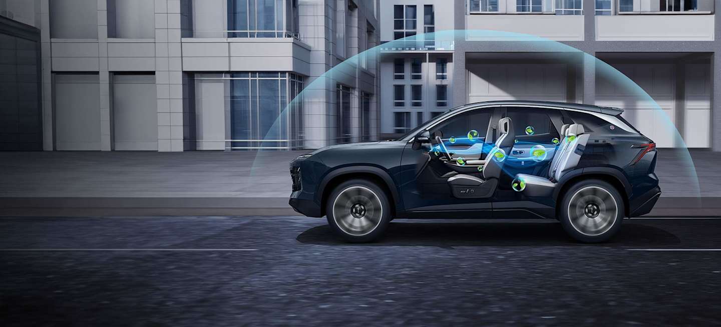 CN95 air filter system in the Jetour Dashing, a highly rated best fuel efficient SUV