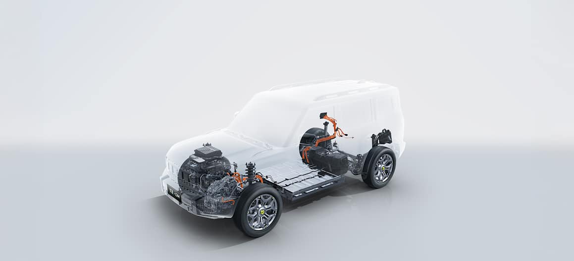 Jetour T2 i-DM Chassis - Plug-in Hybrid