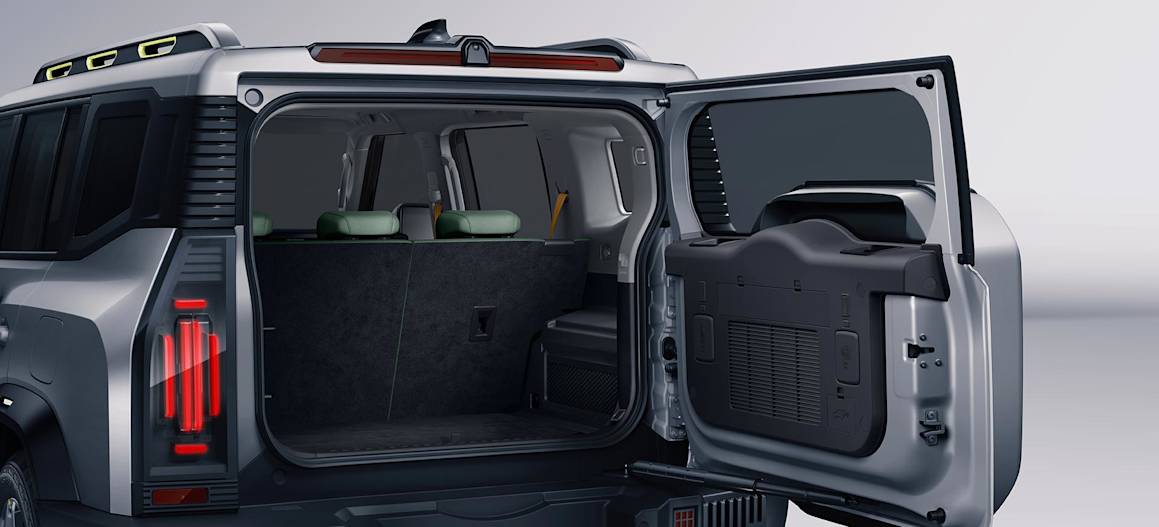 Jetour T2 Expandable Feature Tailgate