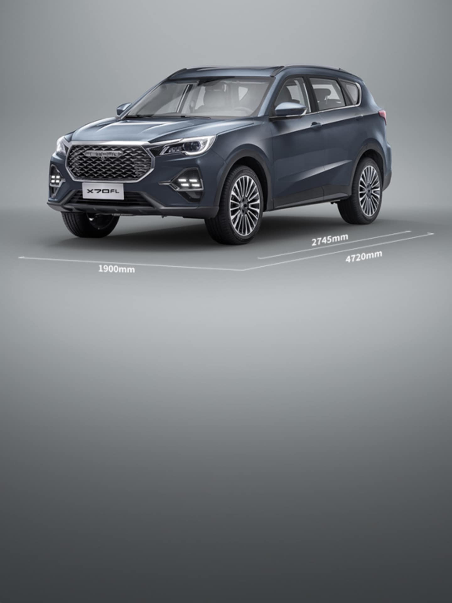 Generous body dimensions make the Jetour X70 FL a practical and roomy family SUV