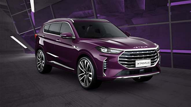 Side profile of the 2025 Jetour X70 PLus, a top contender for the best Chinese car in Bangladesh