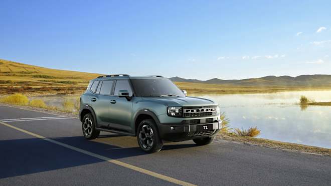 Jetour T1 with a 2.0L turbocharged engine delivering 254 HP and 390 Nm of torque