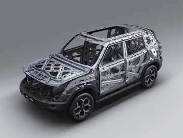 Jetour T1 i-DM Chassis